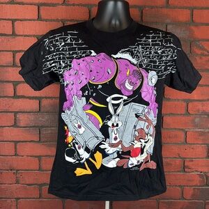 Vintage NWT Space Jam 1996 Woman's Large T-Shirt‎ – Freeze Graphic